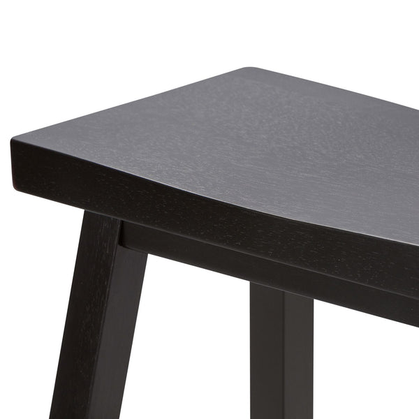 Creations 30 Inch Sawhorse Barstool - Black (RTA) - 48-B1830