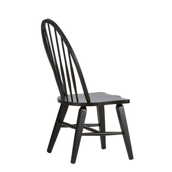 Hearthstone Ridge Windsor Back Side Chair - Black - 482-C1000S
