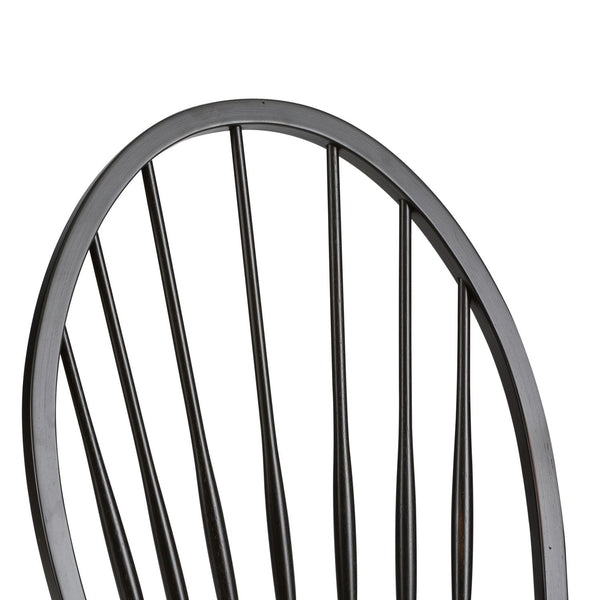 Hearthstone Ridge Windsor Back Side Chair - Black - 482-C1000S