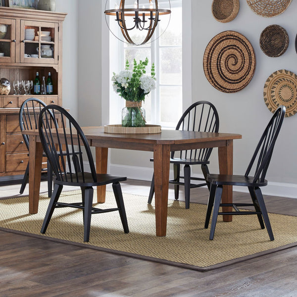 Hearthstone Ridge 5 Piece Rectangular Table Set - 482-DR-5RLS