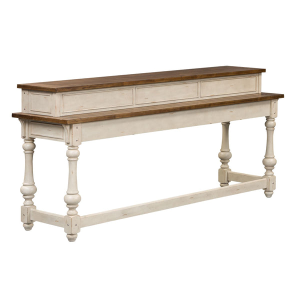 Morgan Creek 4 Piece Console Set (1-Console 3-Stools) - 498-OT-4PCS