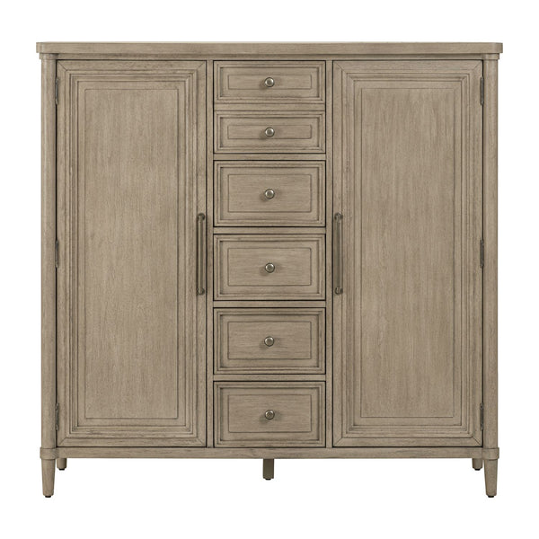 Rochelle Park 2 Door 5 Drawer Chest - 508-BR42