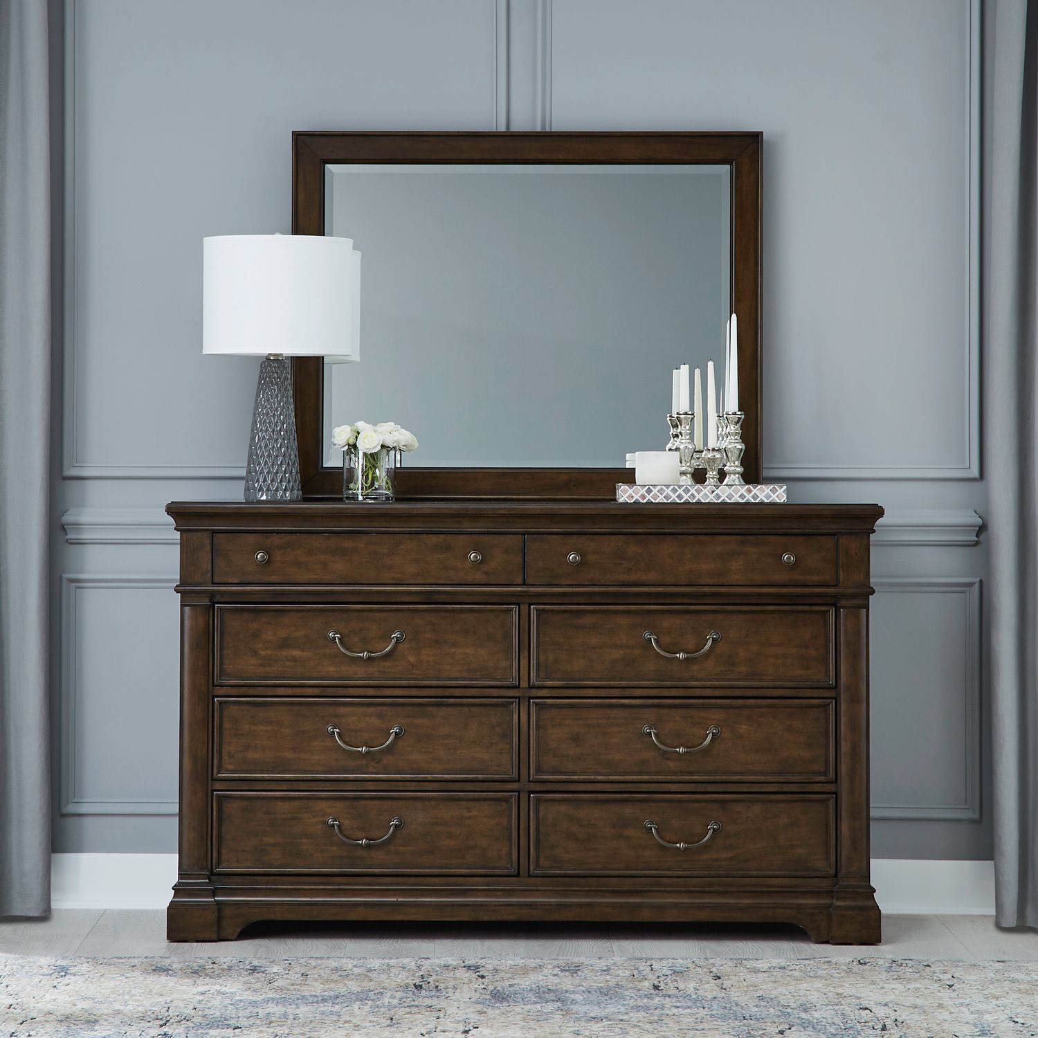 Arden Road Dresser & Mirror