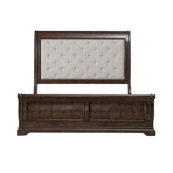 Arden Road King Uph Sleigh Bed