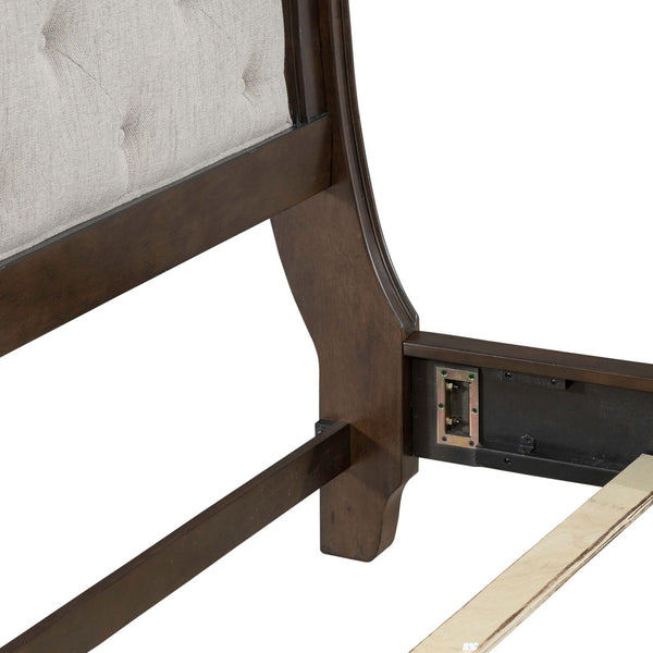 Arden Road King Uph Sleigh Bed