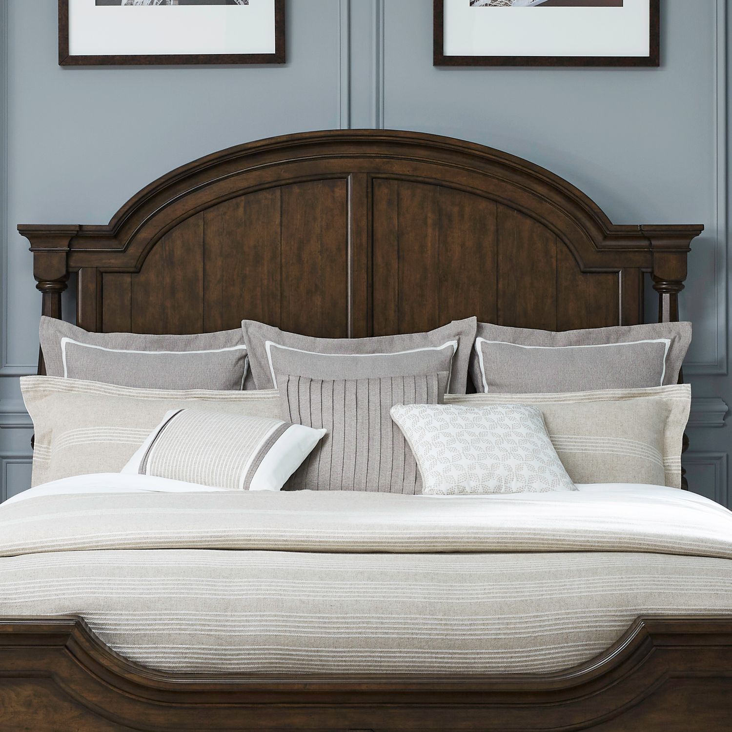 Arden Road King Arched Poster Headboard