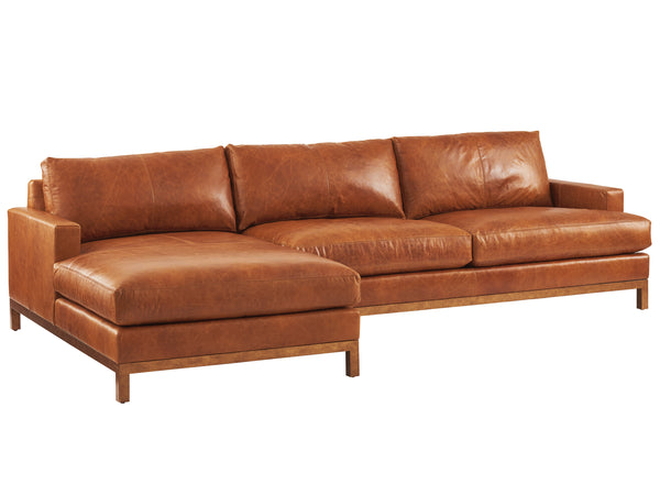 Horizon Leather Sofa Chaise