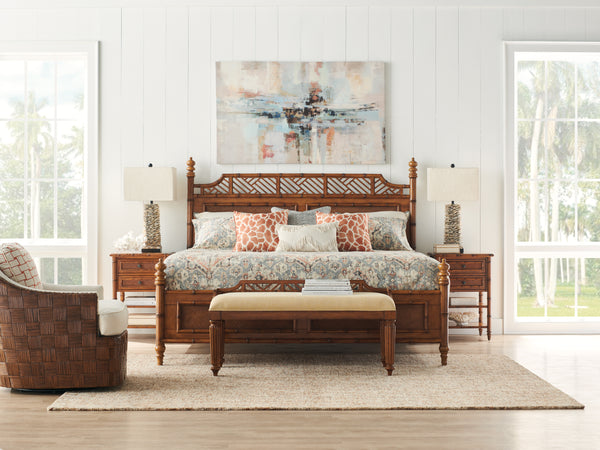 Plantain Bed Bench "Custom Fabrics"