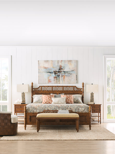 Plantain Bed Bench "Custom Fabrics"