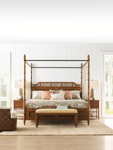 Plantain Bed Bench "Custom Fabrics"