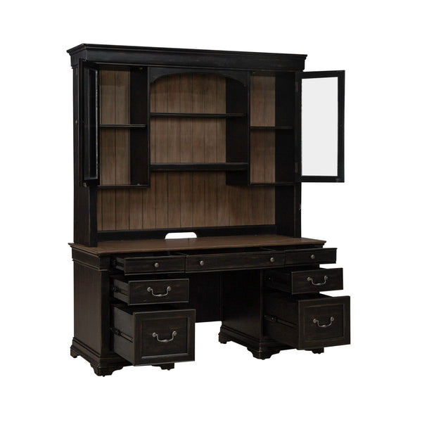 Meritage Credenza & Hutch - 532-HO-CHS