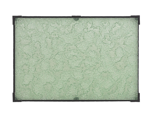 Hermes Reef Glass Top Cocktail Table