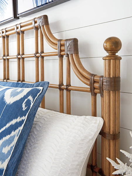 St. Kitts Rattan Headboard 6/6 King