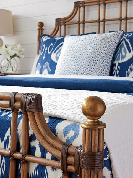 St. Kitts Rattan Bed 6/6 King