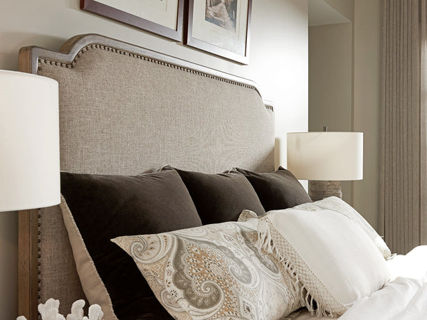 Stone Harbour Upholstered Bed 6/6 King