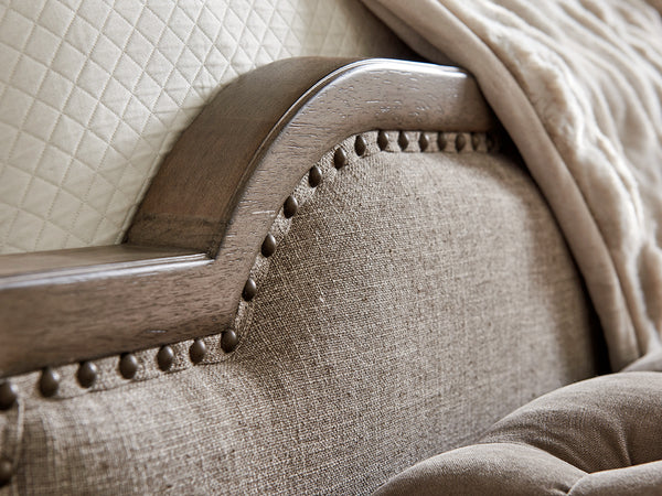 Stone Harbour Upholstered Bed 6/6 King