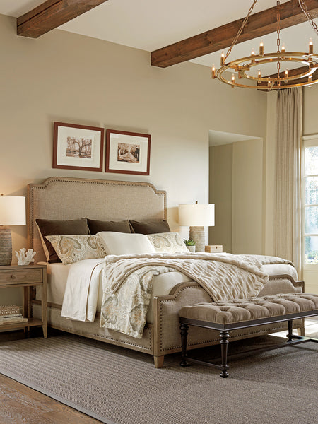 Stone Harbour Upholstered Bed 6/6 King