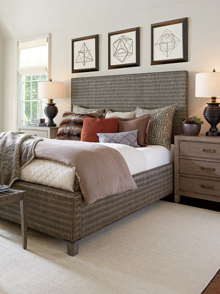 Driftwood Isle Woven Platform Bed 6/6 King