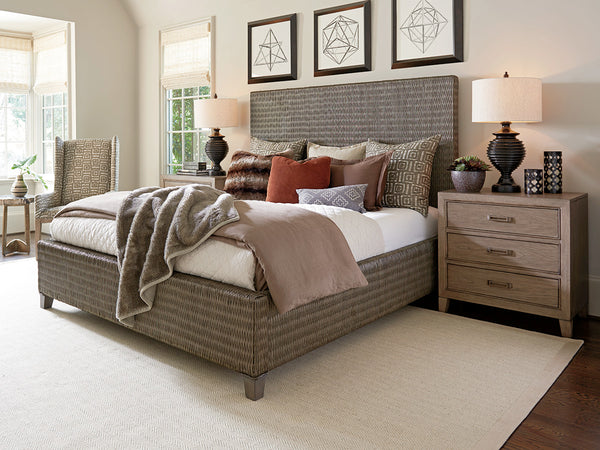 Driftwood Isle Woven Platform Bed 6/6 King