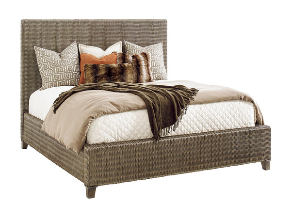 Driftwood Isle Woven Platform Bed 6/6 King