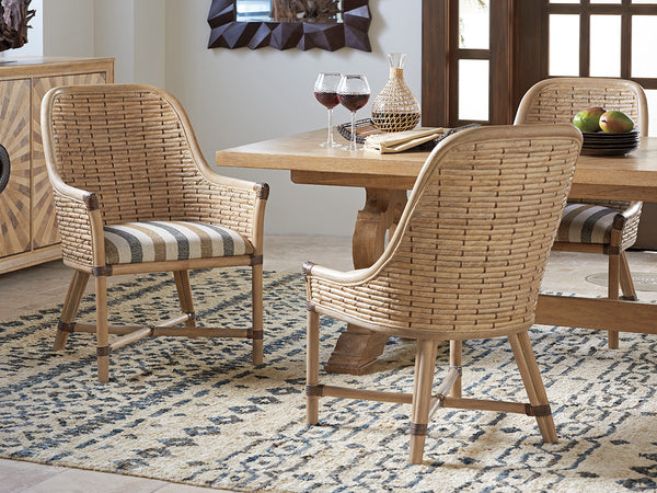 Keeling Woven Arm Chair