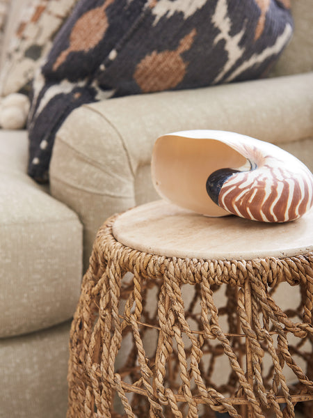 Madrid Woven Accent Table