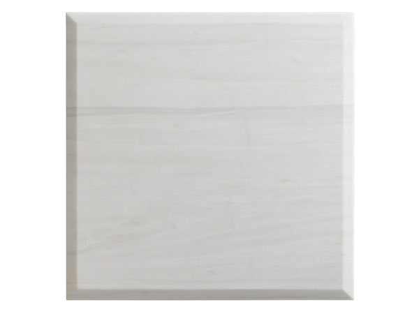 Flagler Square Marble Top End Table