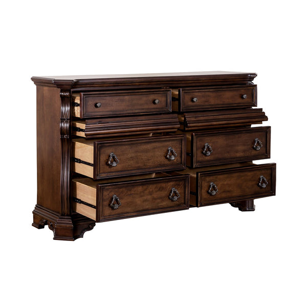 Arbor Place 8 Drawer Double Dresser - 575-BR31
