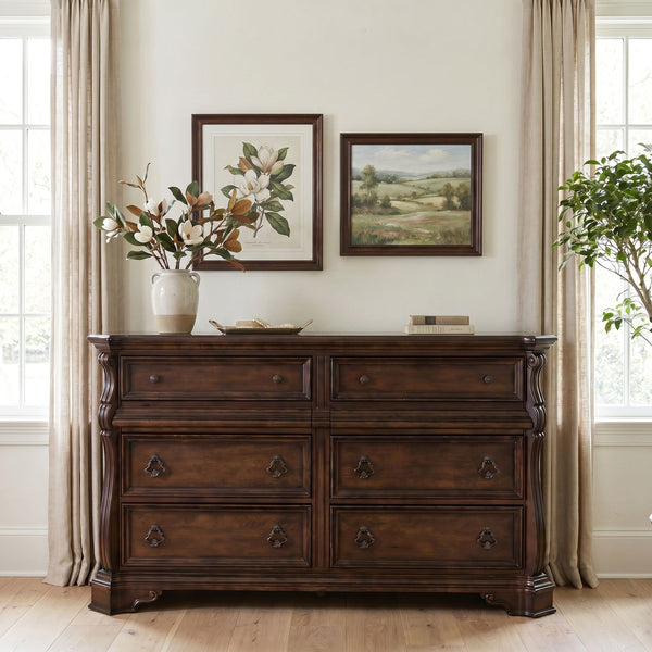 Arbor Place 8 Drawer Double Dresser - 575-BR31