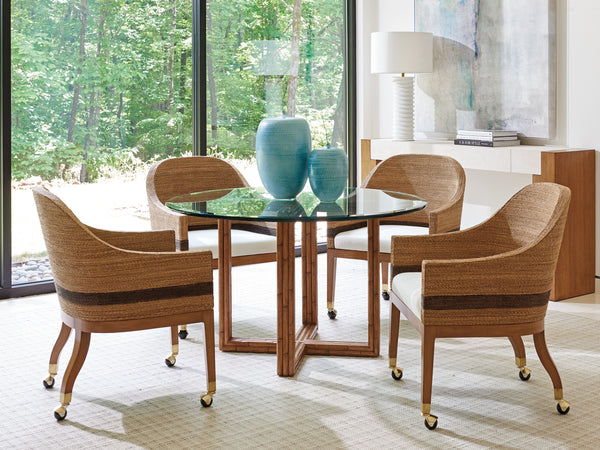 Sheridan Glass Top Dining Table