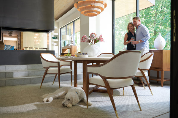 Arcadia Marble Top Breakfast Table