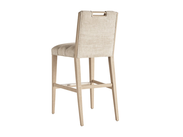 Greer Channeled Upholstered Bar Stool