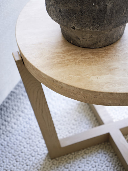 Shasta Round Lamp Table
