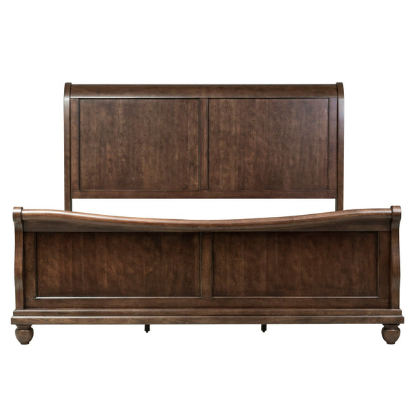 Rustic Traditions King California Sleigh Bed - 589-BR-KCS