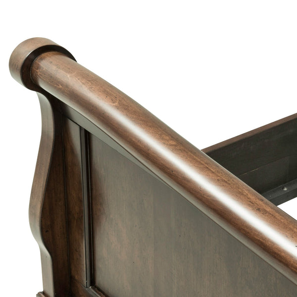 Rustic Traditions King California Sleigh Bed - 589-BR-KCS