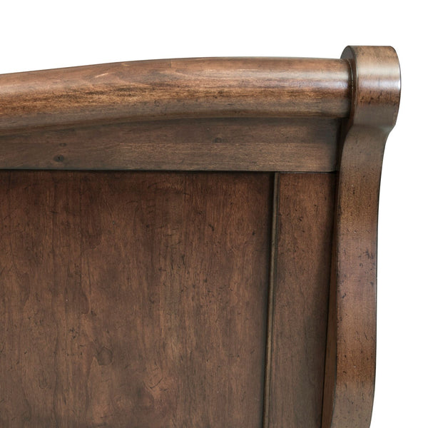 Rustic Traditions King California Sleigh Bed - 589-BR-KCS