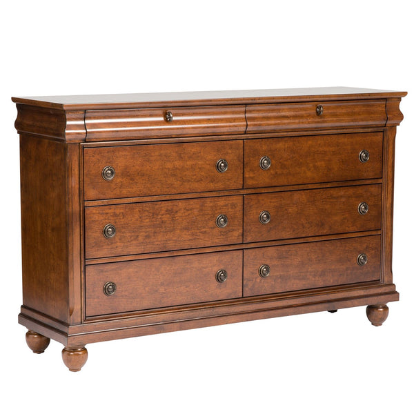 Rustic Traditions 8 Drawer Dresser - 589-BR31