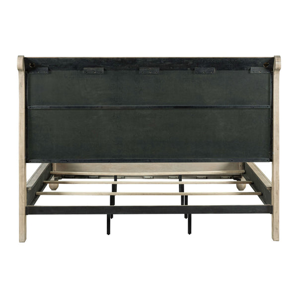 Rustic Traditions King California Sleigh Bed by Liberty Furniture