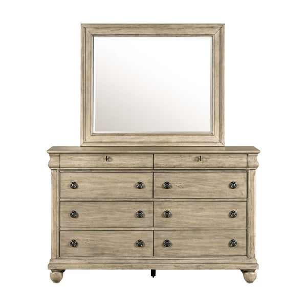 Rustic Traditions Dresser & Mirror - 589WT-BR-DM