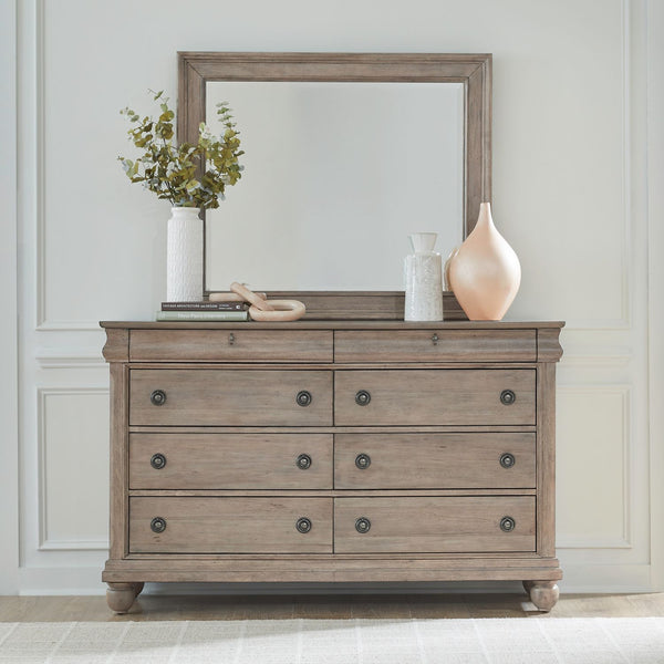 Rustic Traditions Dresser & Mirror by Liberty Furniture