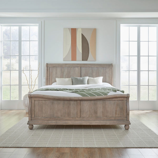 Rustic Traditions King Sleigh Bed by Liberty Furniture