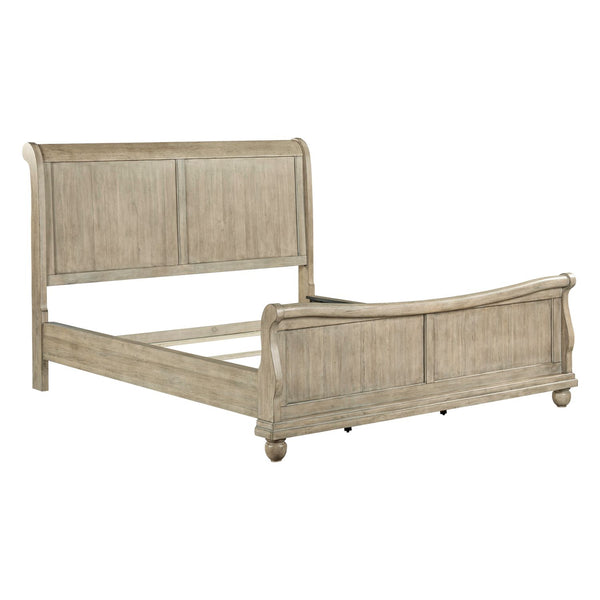 Rustic Traditions Queen Sleigh Bed by Liberty Furniture