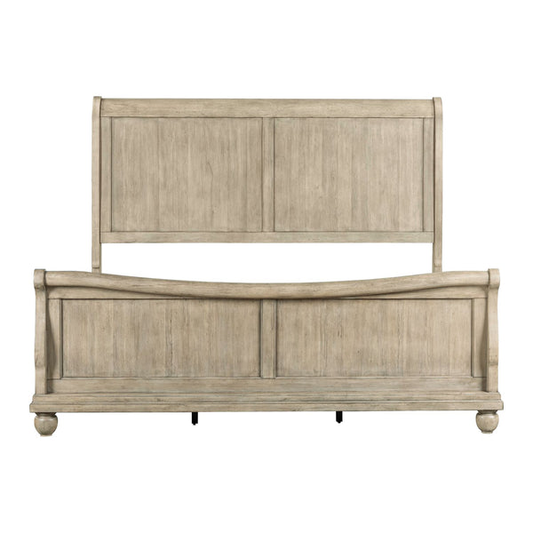 Rustic Traditions Queen Sleigh Bed by Liberty Furniture