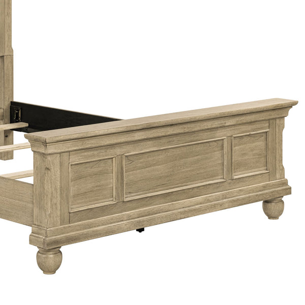 Rustic Traditions Twin Panel Bed - 589WT-BR-TPB