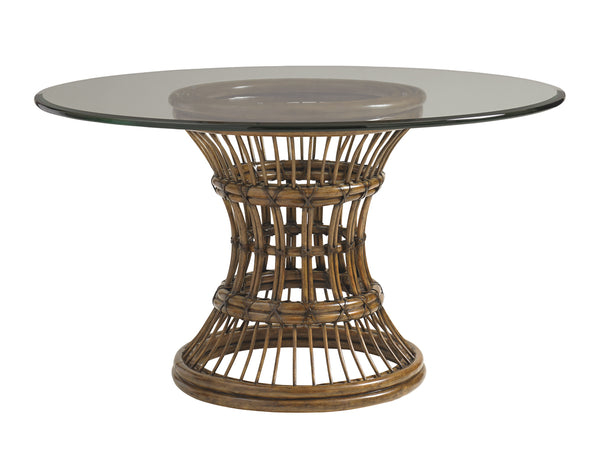 Latitude Dining Table With 54 Inch Glass Top