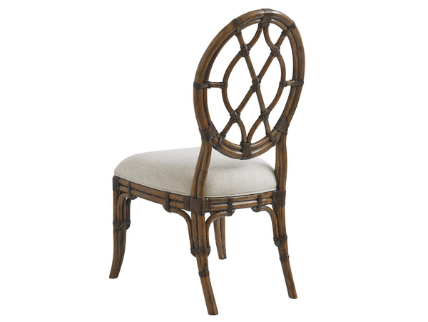 Cedar Key Oval Back Side Chair