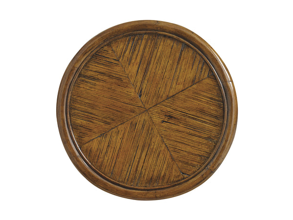 Hibiscus Round Accent Table
