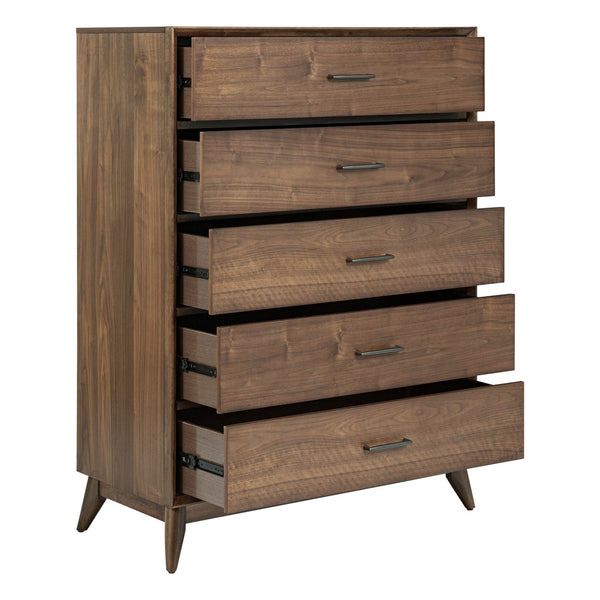 Century Modern 5 Drawer Chest - 604-BR41