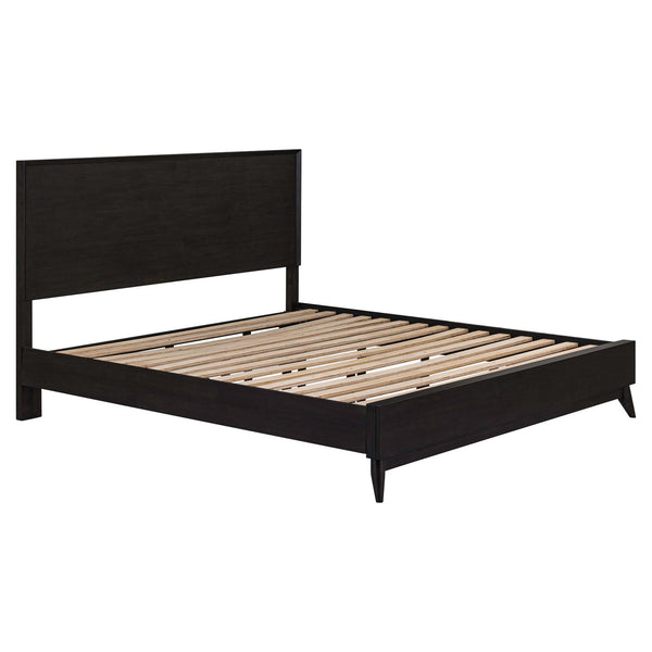 Century Modern King Platform Bed - 604B-BR-KPL