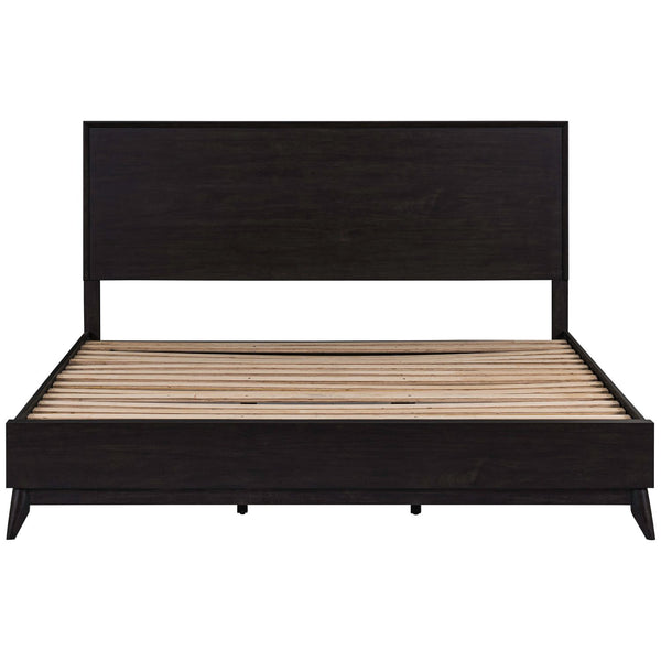 Century Modern King Platform Bed - 604B-BR-KPL